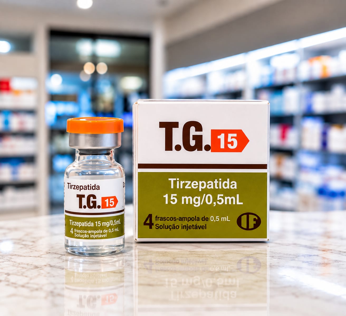 T.G. 15 — Tirzepatida 15 mg