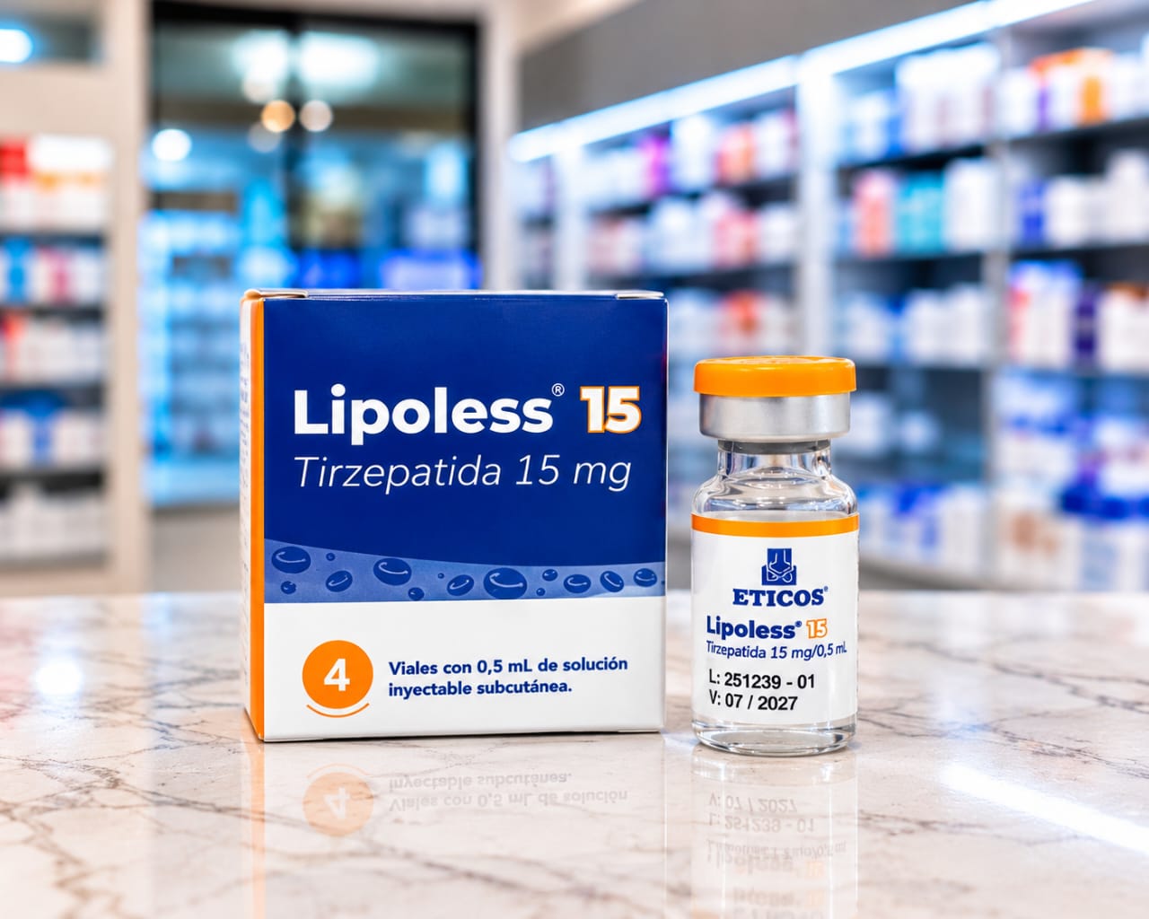 Lipoless 15 — Tirzepatida 15 mg