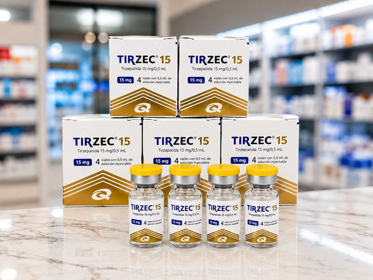 TIRZEC® 15 — Tirzepatida 60mg