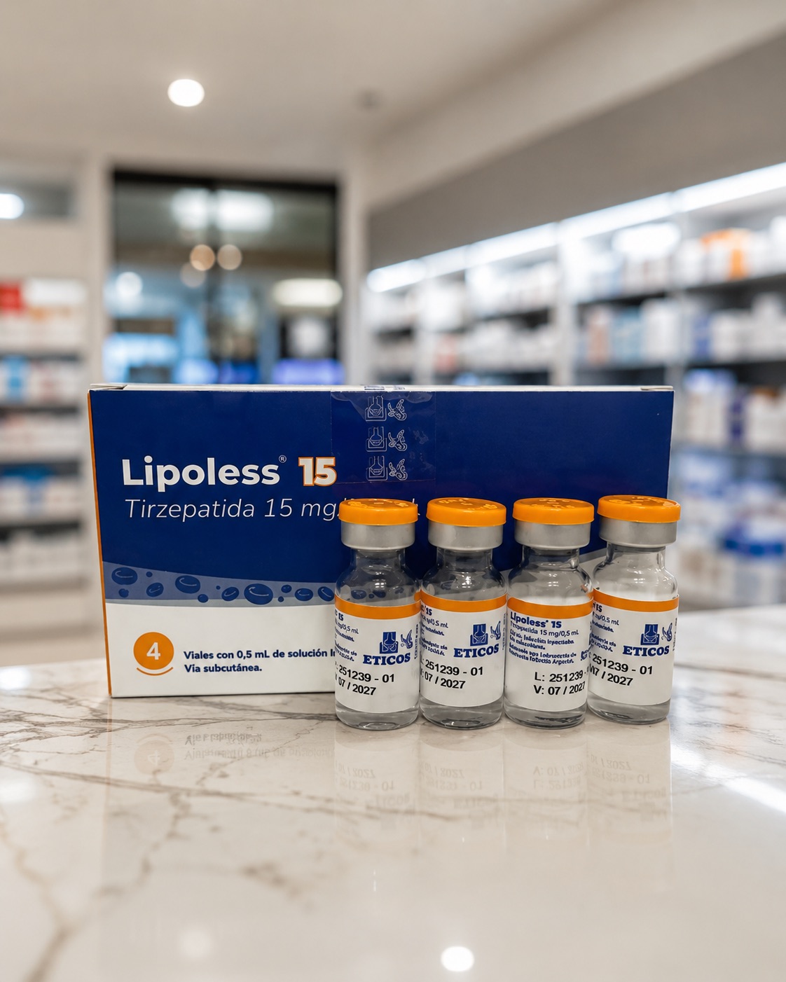 Lipoless 15 — Tirzepatida 60 mg